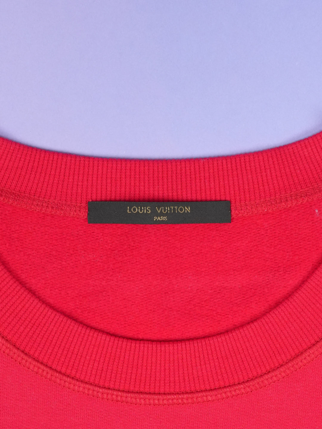 Louis Vuitton	/ Supreme Arc Logo Crewneck Red