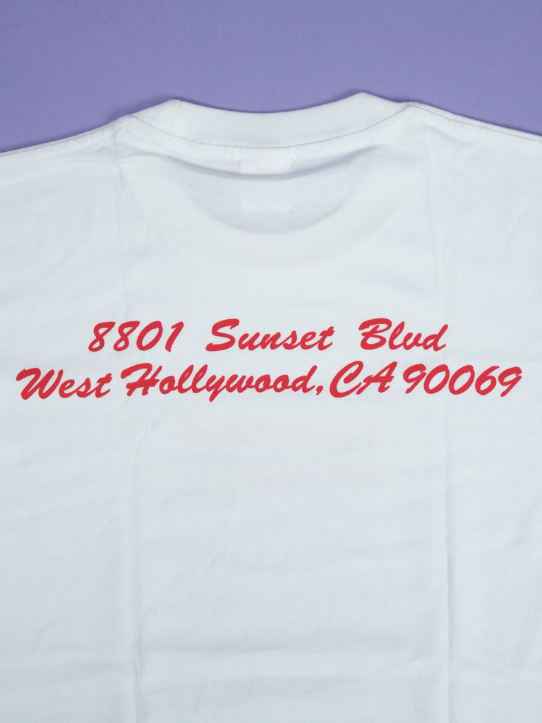 Supreme West Hollywood Box Logo Tee White