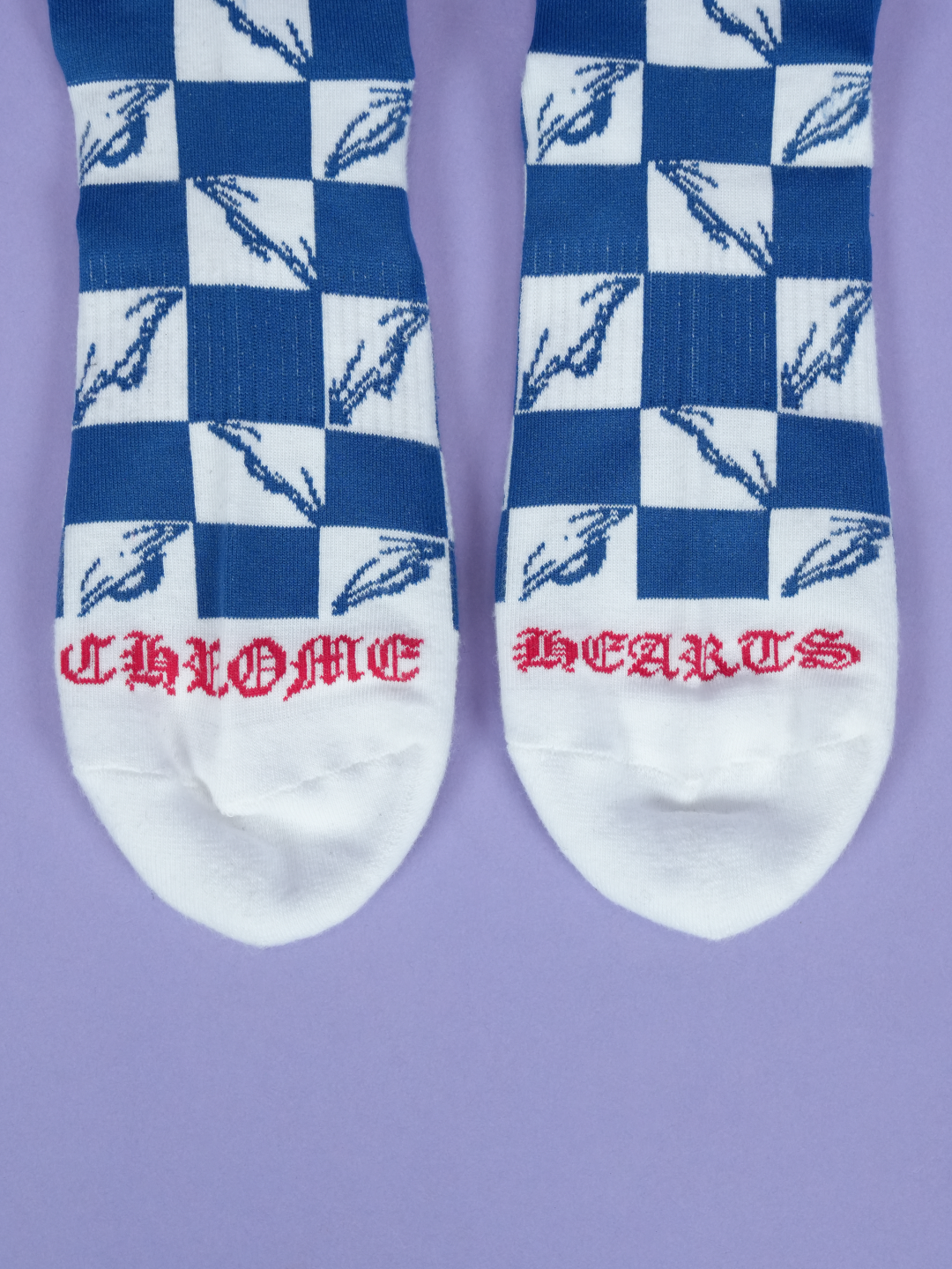 Chrome Hearts Matty Boy 99 Eyes Socks Blue