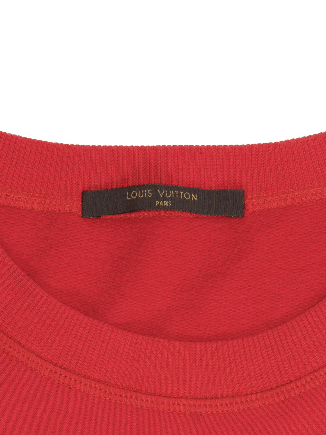 Louis Vuitton / Supreme Arc Logo Crewneck Red