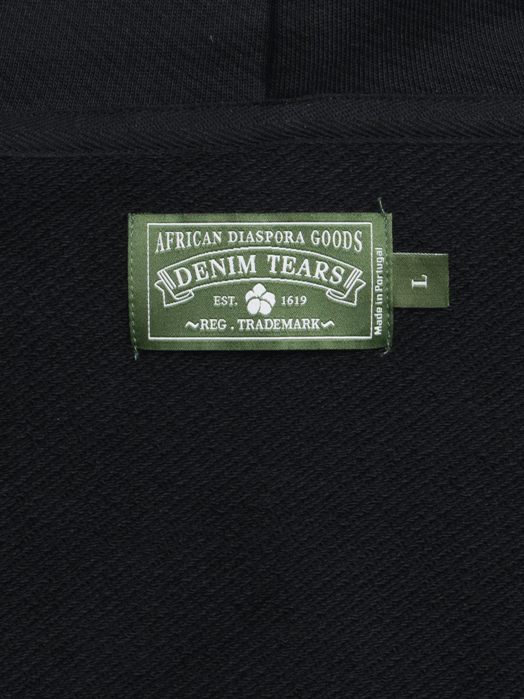 Denim Tears The Cotton Wreath Sweatshirt Black