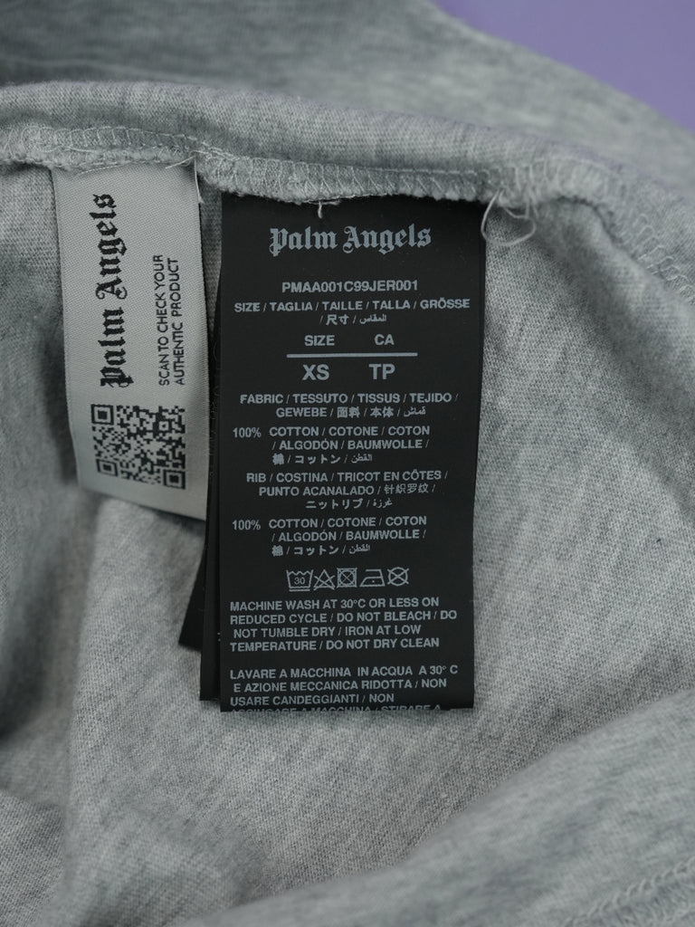 Palm Angels Bear Classic T-Shirt Grey