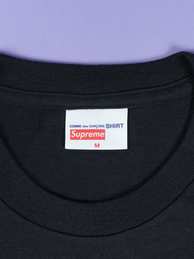 Supreme / CDG Box Logo Tee Black