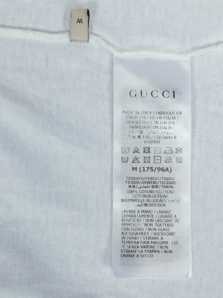 Gucci 25 Eschatology 1921 Cotton T-Shirt White