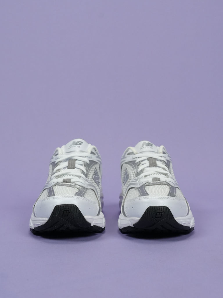 New Balance 530 White Silver Metallic