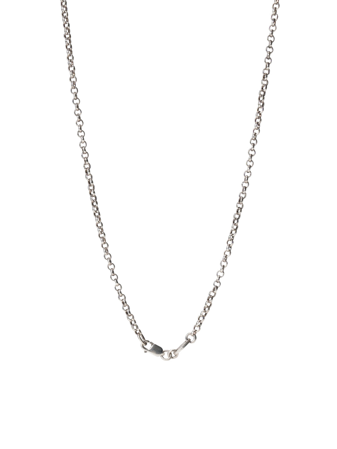 Chrome Hearts Roll Chain Necklace Silver