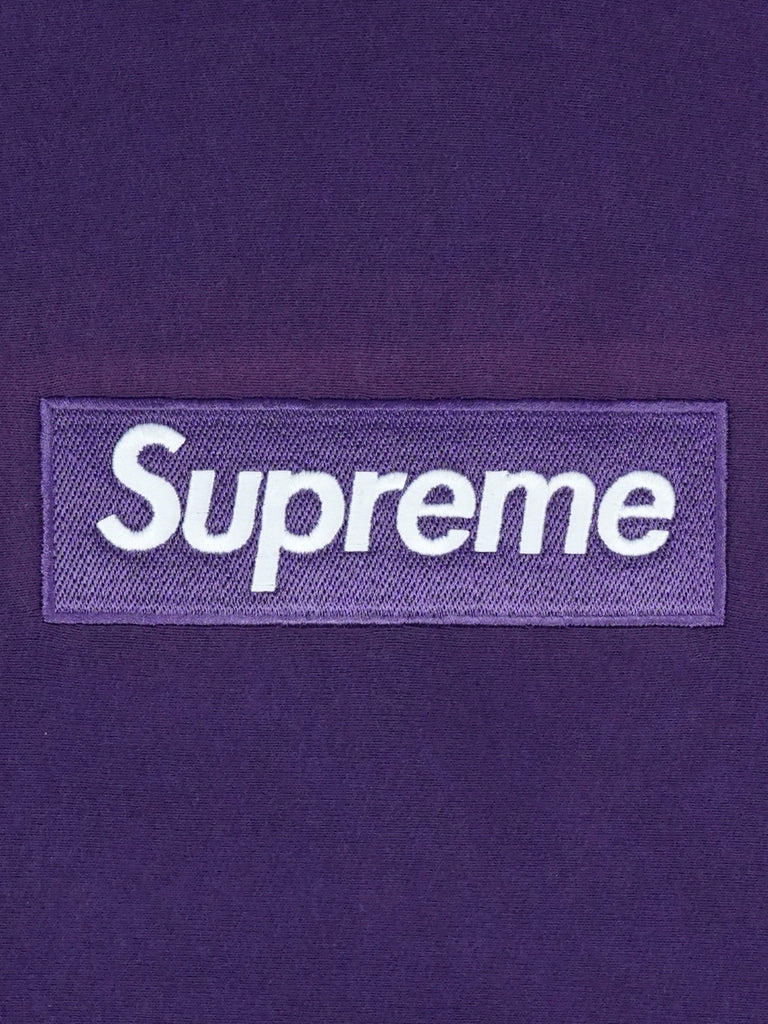 Supreme Box Logo Hooded Sweatshirt (FW23) Dark Purple