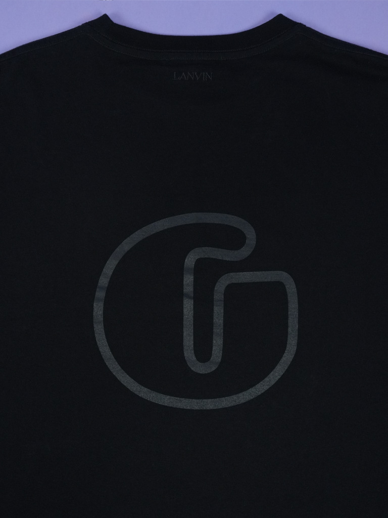 Gallery Dept. / Lanvin Printed T-Shirt In French Black