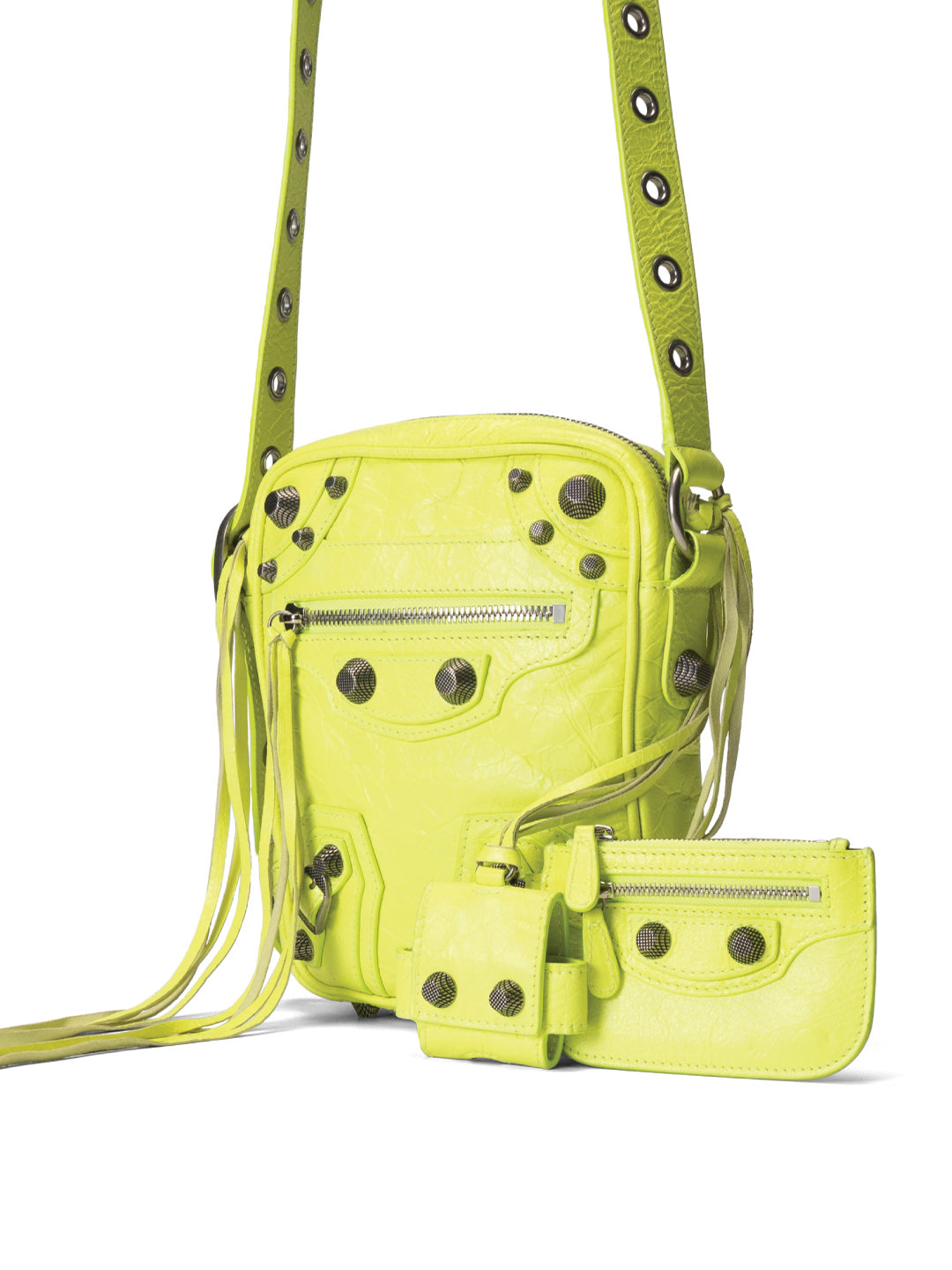 Balenciaga Cagole Crossbody Bag Yellow