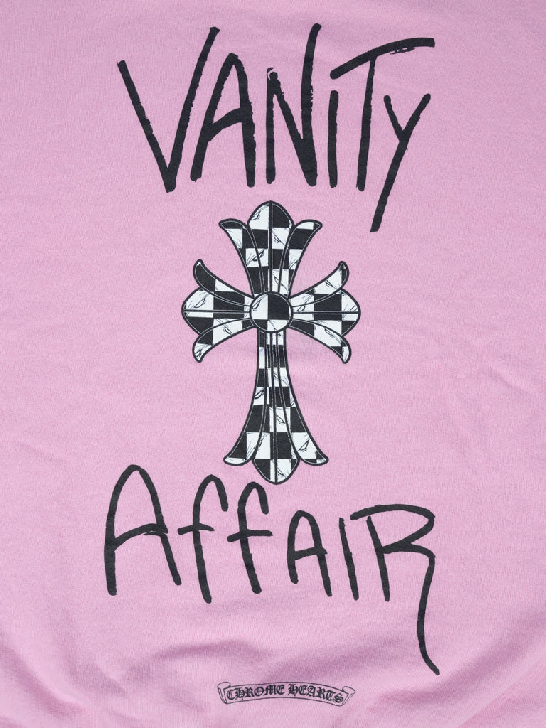 Chrome Hearts Matty Boy Vanity Affair Crewneck Sweatshirt Pink