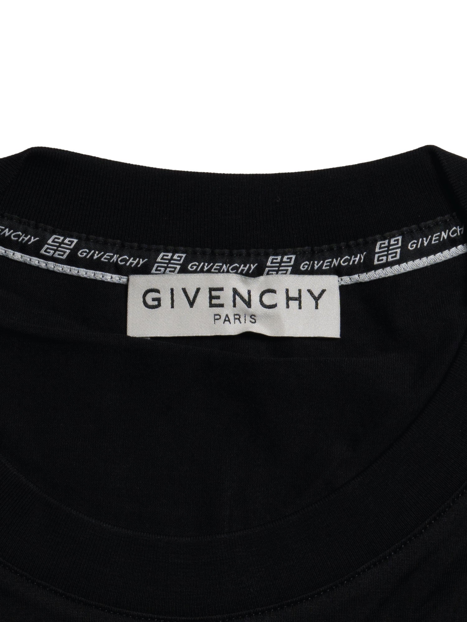 Givenchy Cracked Logo T-Shirt Black