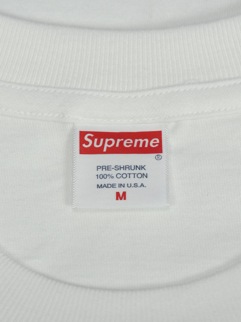 Supreme West Hollywood Box Logo Tee White