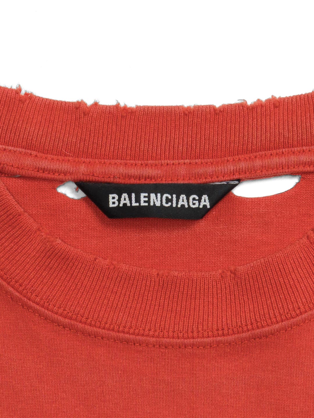 Balenciaga My Name Is Demna T-Shirt Red