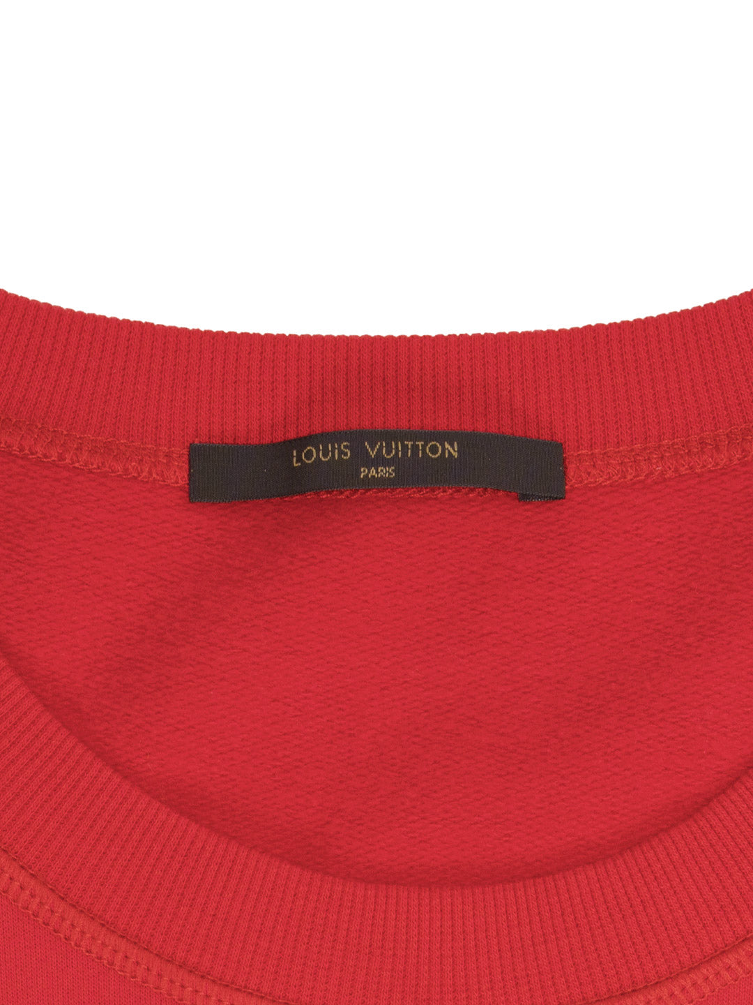 Louis Vuitton / Supreme Arc Logo Crewneck Red