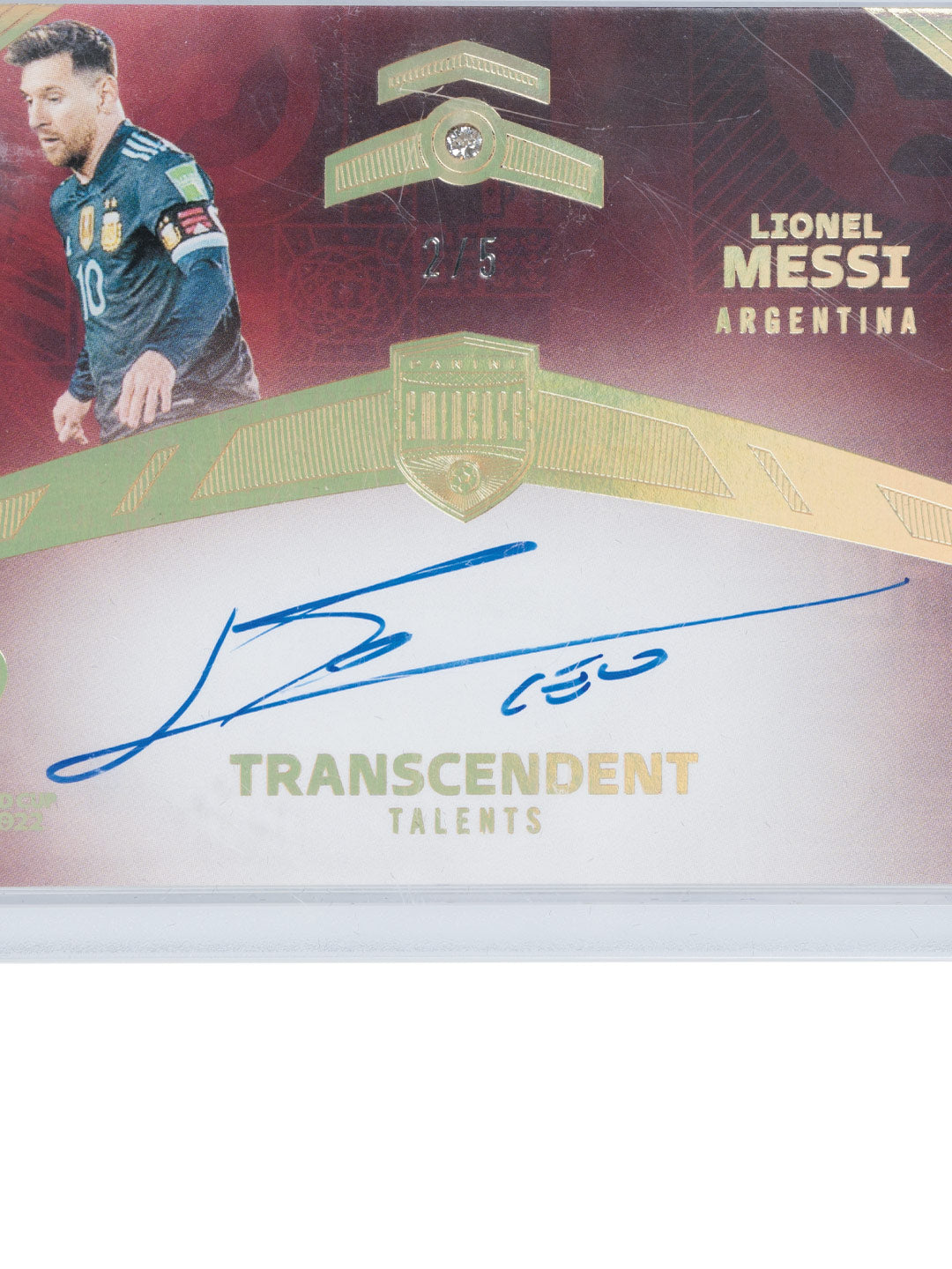 Panini 2022 Panini Eminence Transcendent Talents Autographs (Lionel Messi)	(/5)