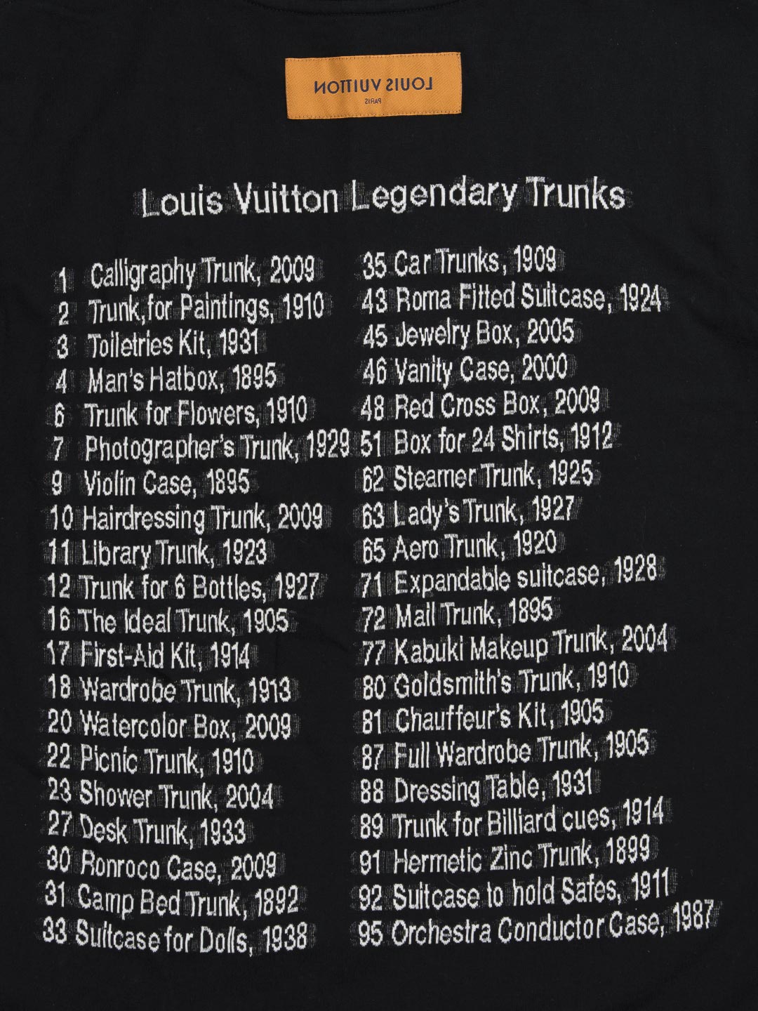 Louis Vuitton Legendary Trunks T-Shirt Black