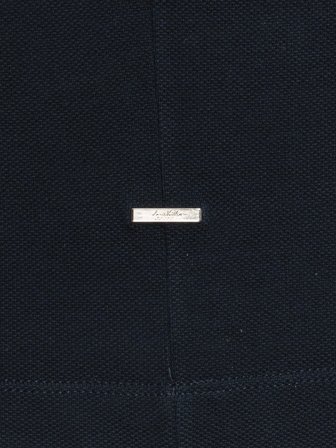 Louis Vuitton	Half Damier Pocket T-Shirt	Blue