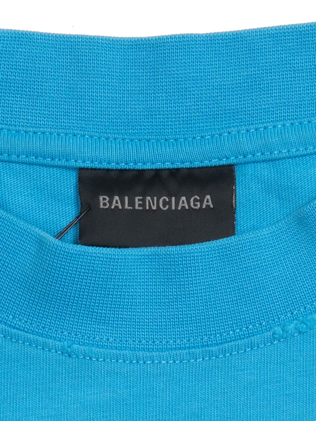 Balenciaga Political Campaign T-Shirt Blue