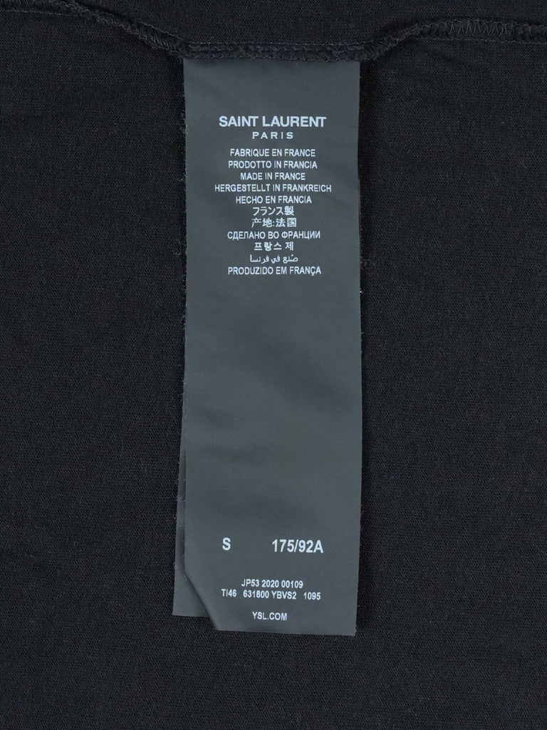 Saint Laurent Rockstar T-Shirt Black