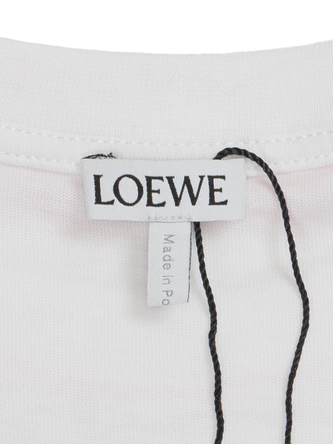 Loewe Anagram Print T-Shirt White/Pink