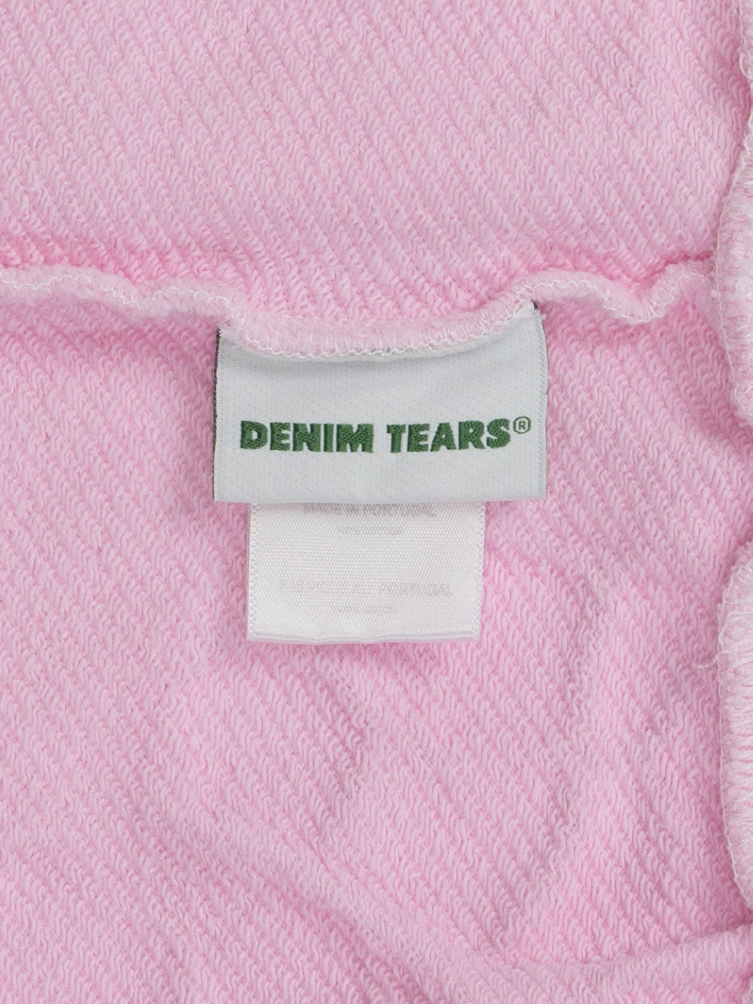 Denim tears Mono Cotton Wreath Sweatshirt Pink