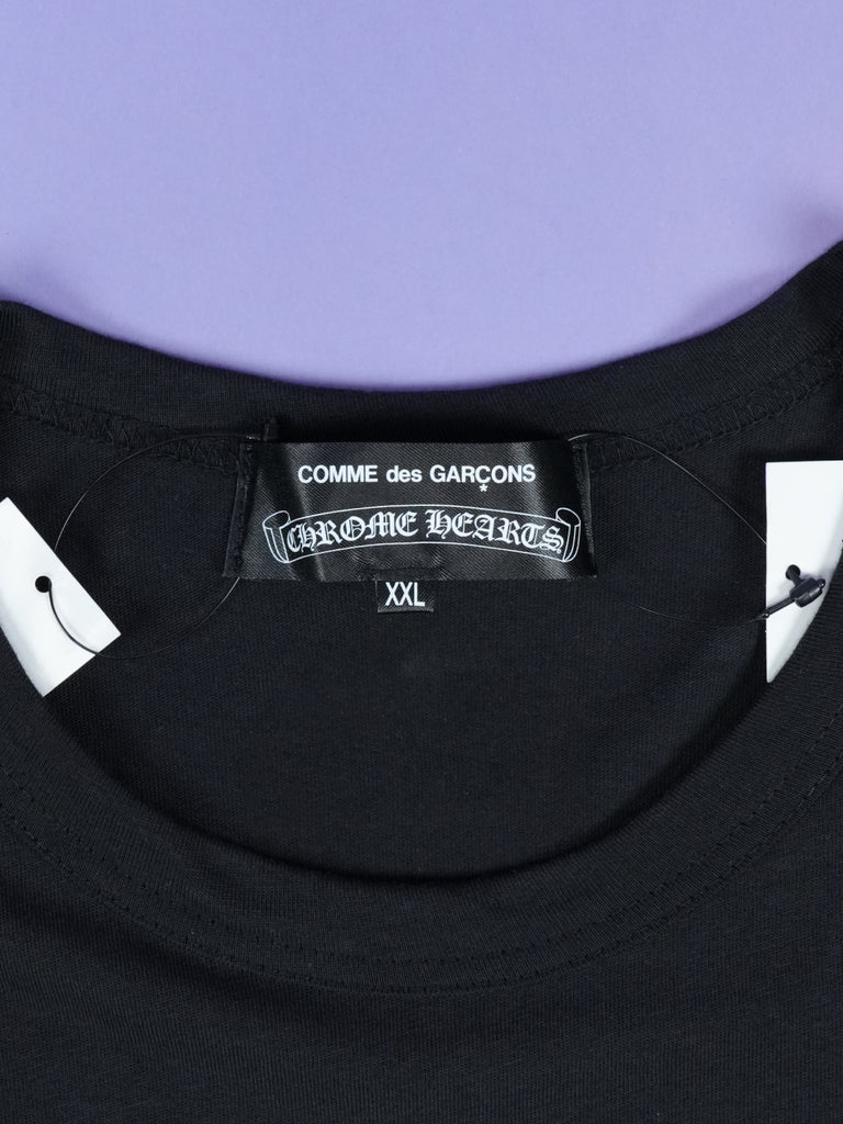 Chrome Hearts / CDG / DSM Ginza Horseshoe Logo T-Shirt Black