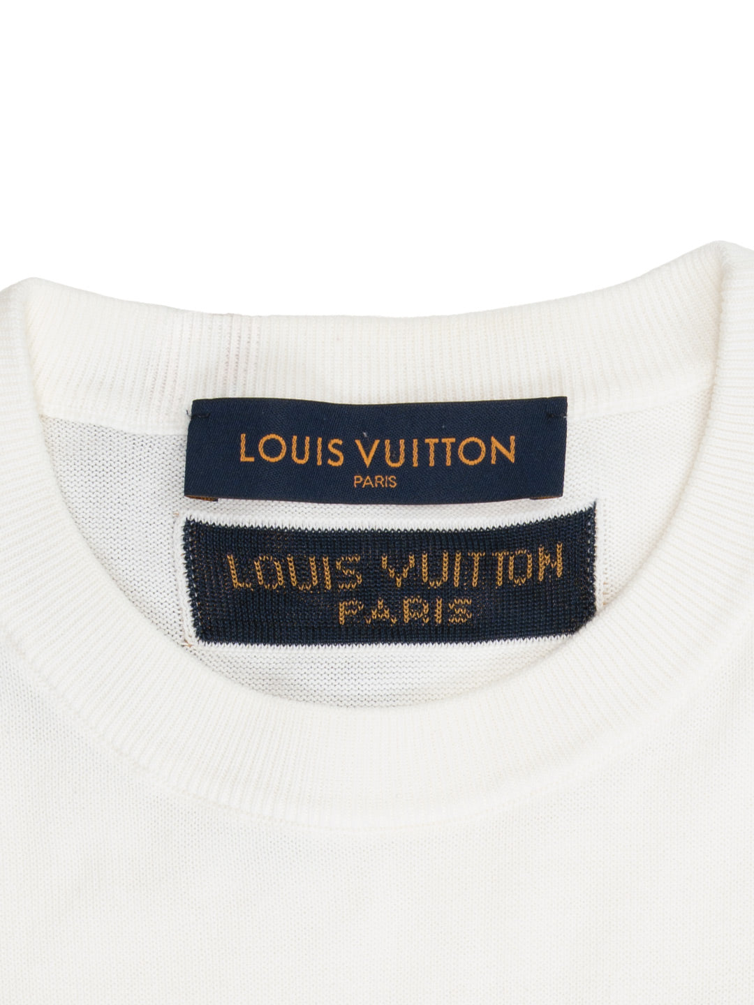 Louis Vuitton End Goal LV Crewneck	White