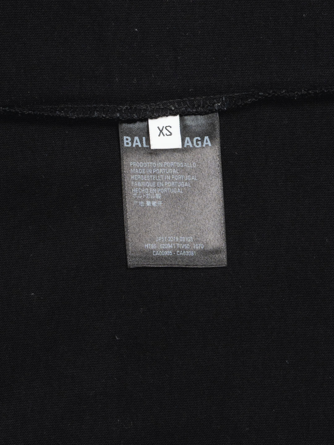 Balenciaga New Copyright T-Shirt Black