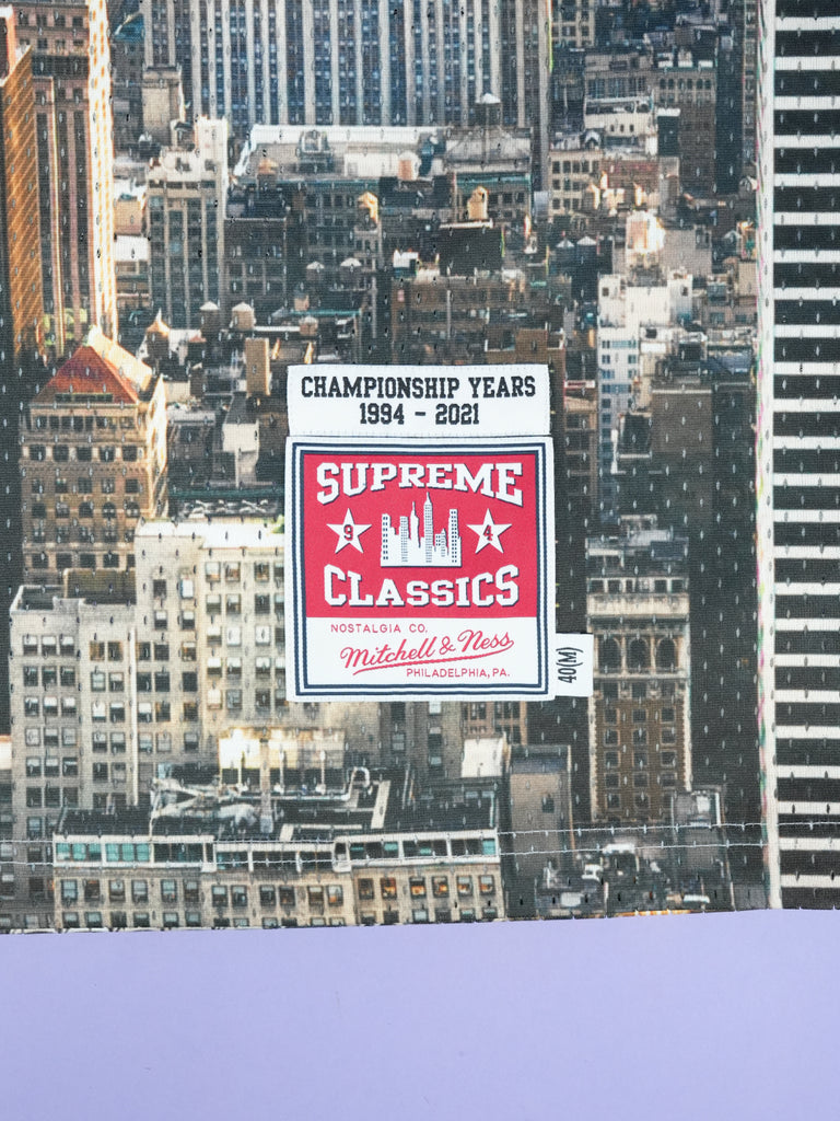 Supreme / Mitchell & Ness Basketball Jersey Skyline