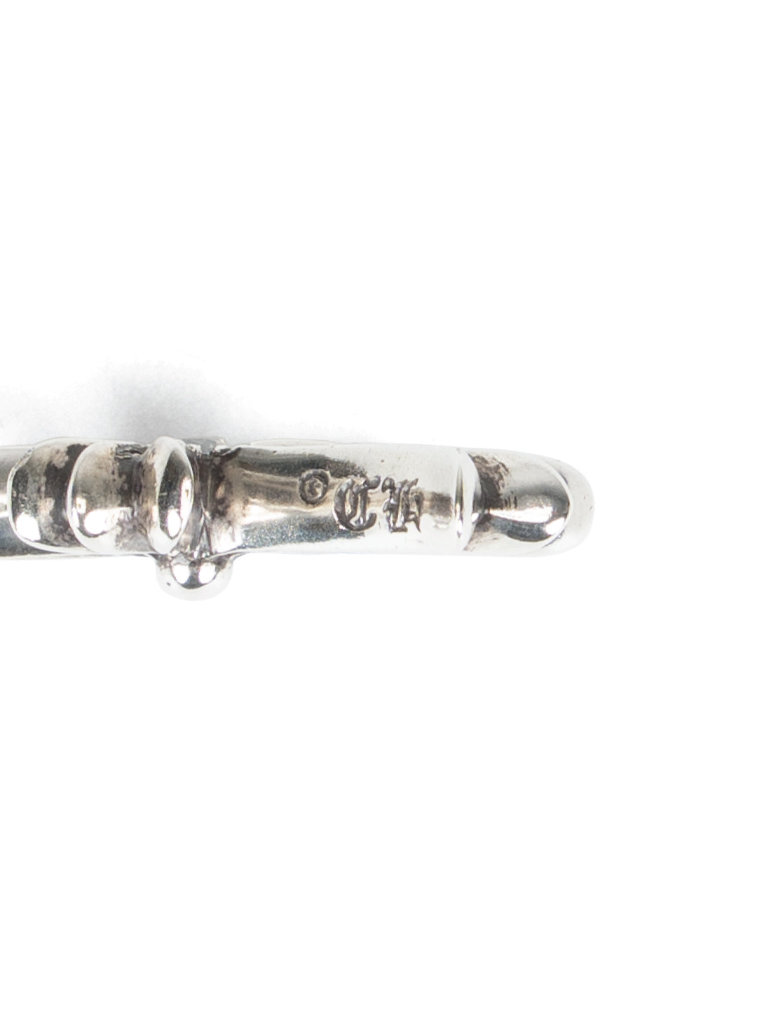 Diamond Cross Pendant Silver