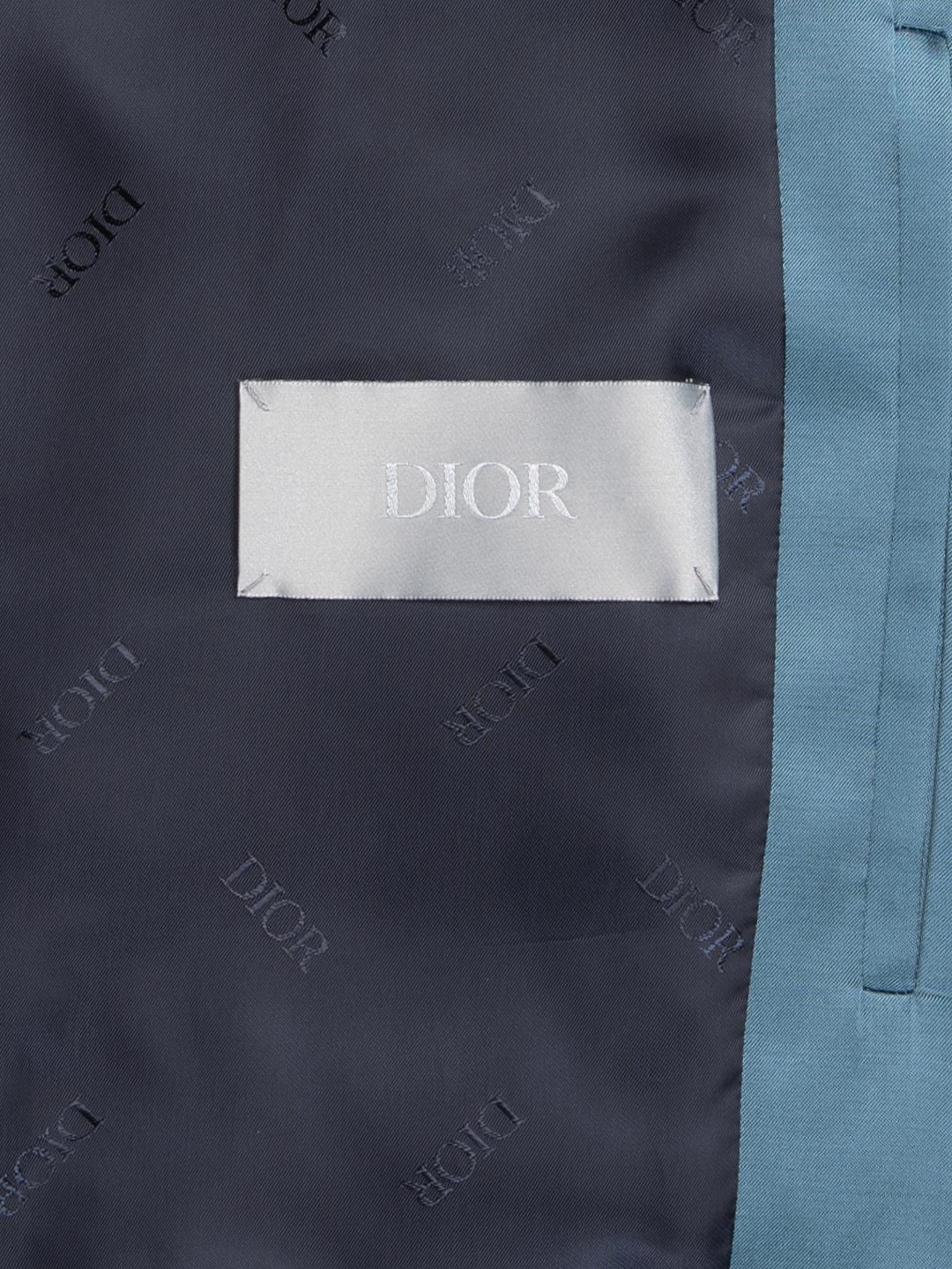 Embroidered Souvenir Bomber Jacket Teal