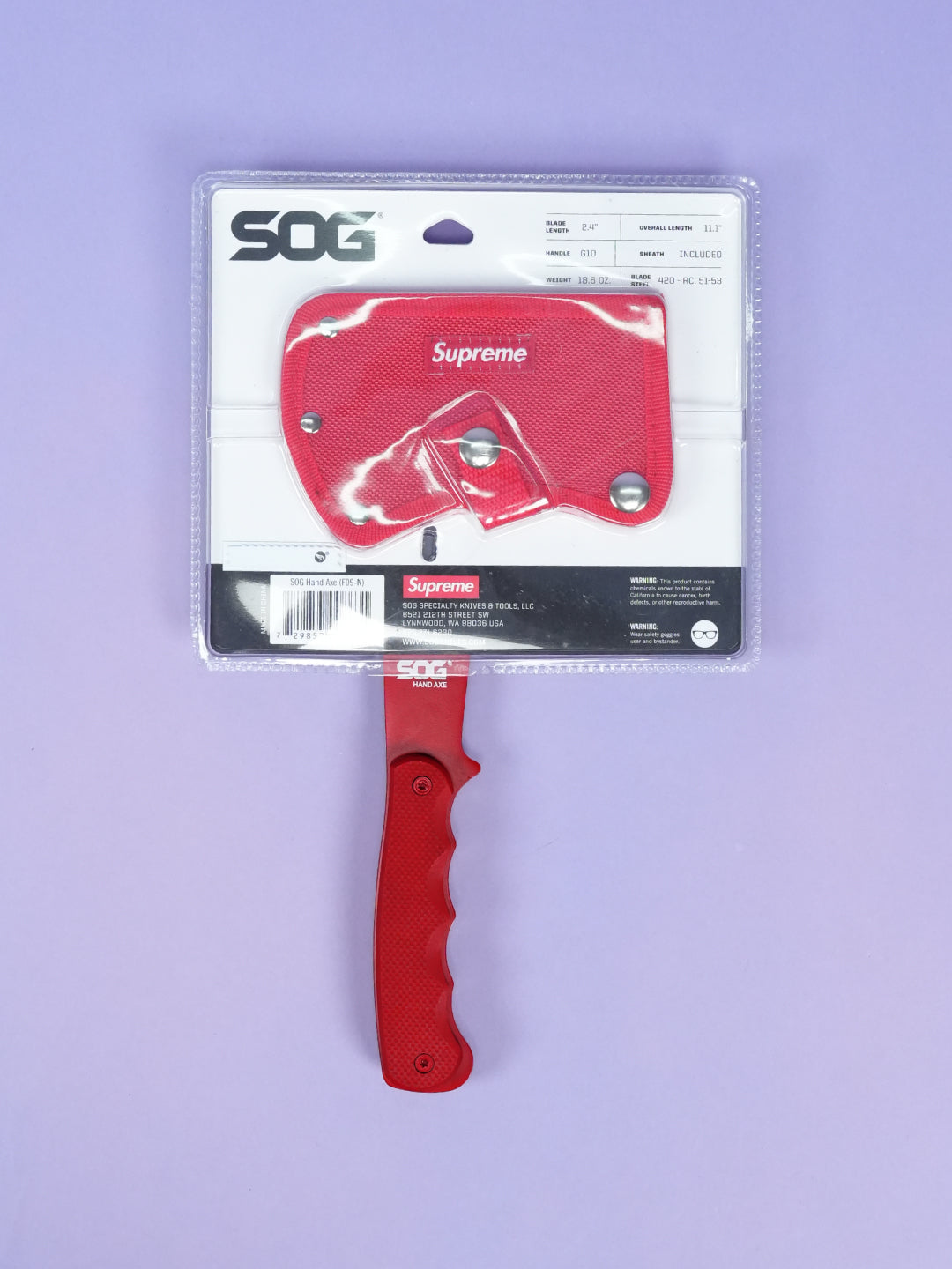 Supreme / SOG Hand Axe