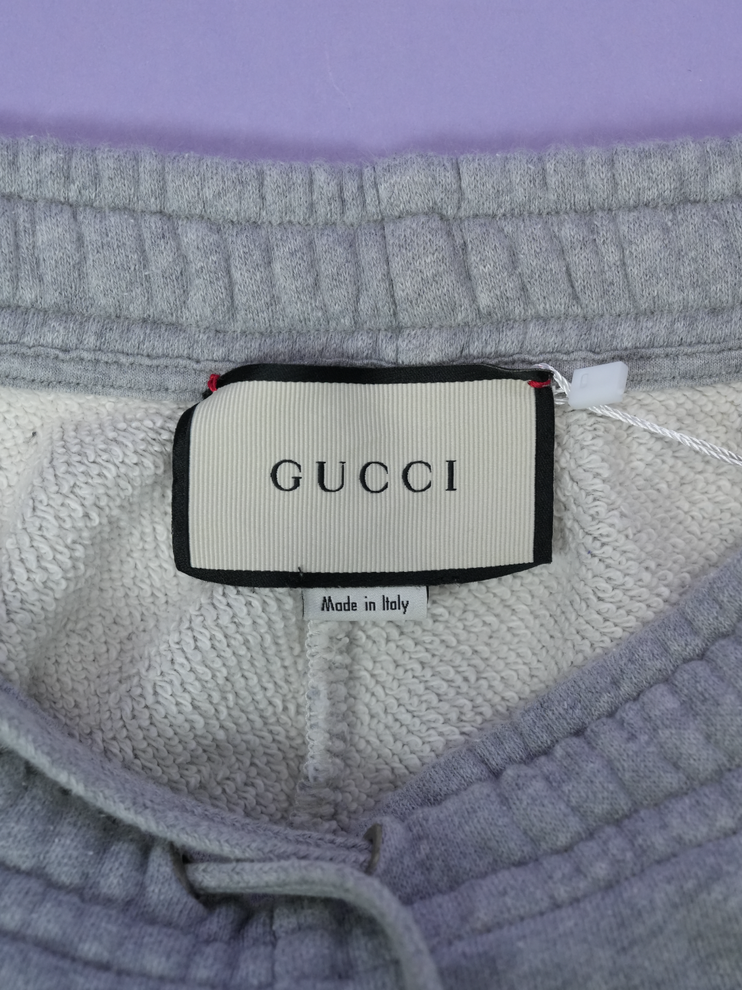 Gucci Stripe Cotton Jogging Pants Grey