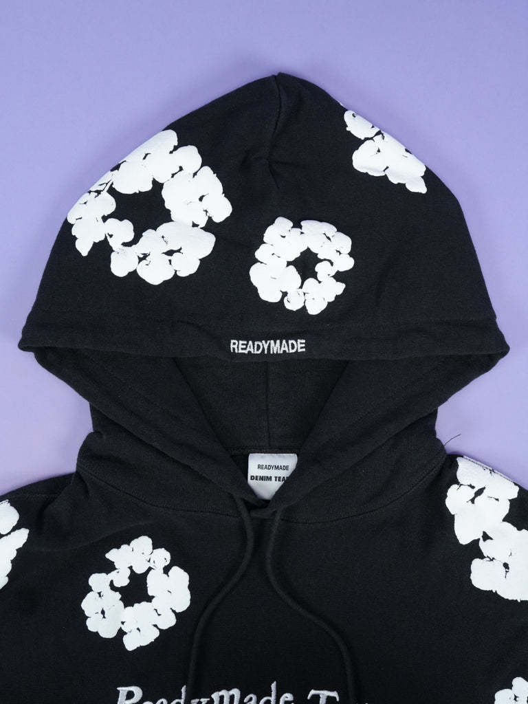 Denim Tears / Readymade Cotton Wreath Hoodie Black