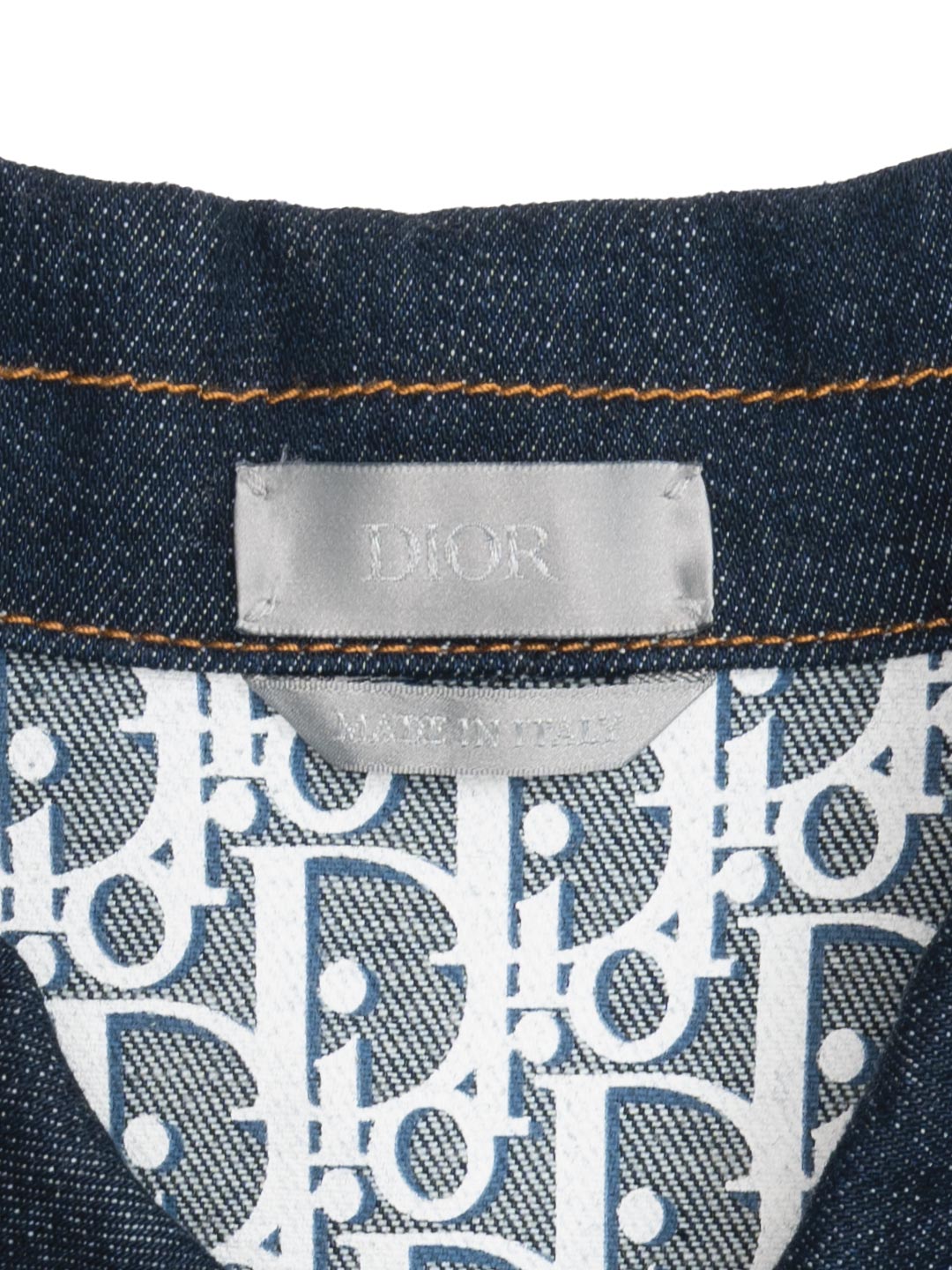 Dior	Oblique Jacket Blue Denim