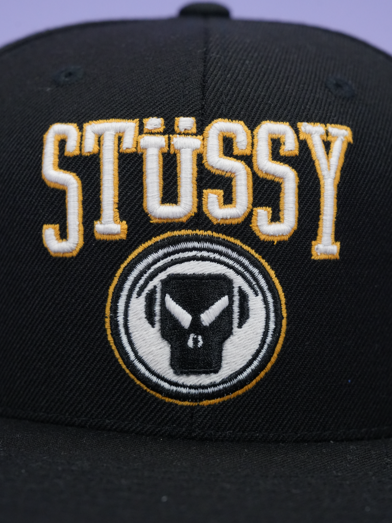 Stussy / Goldie Metalheadz 30 Snapback Hat Black