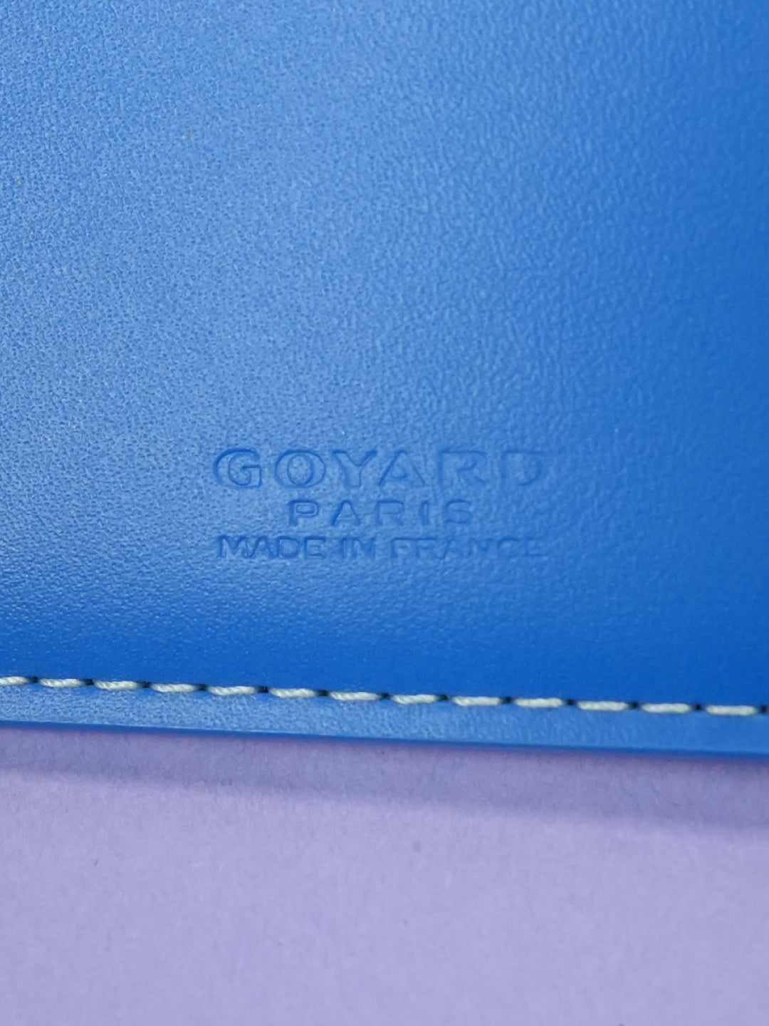 Goyard Victoire Wallet Sky Blue