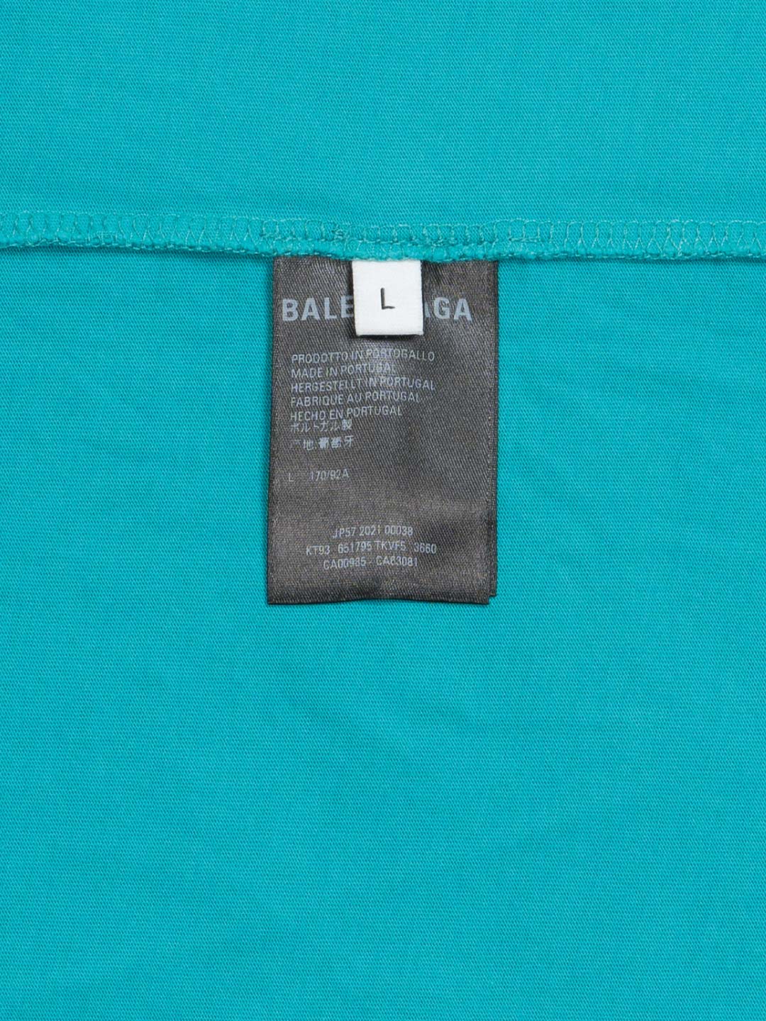 Balenciaga BB Pixel T-Shirt	Blue