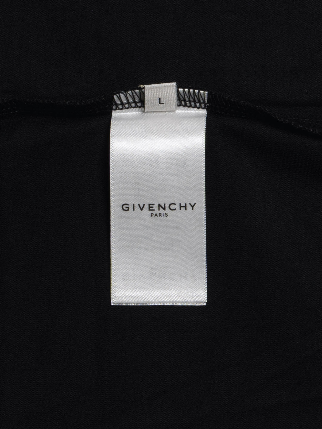 Givenchy Cracked Logo T-Shirt Black