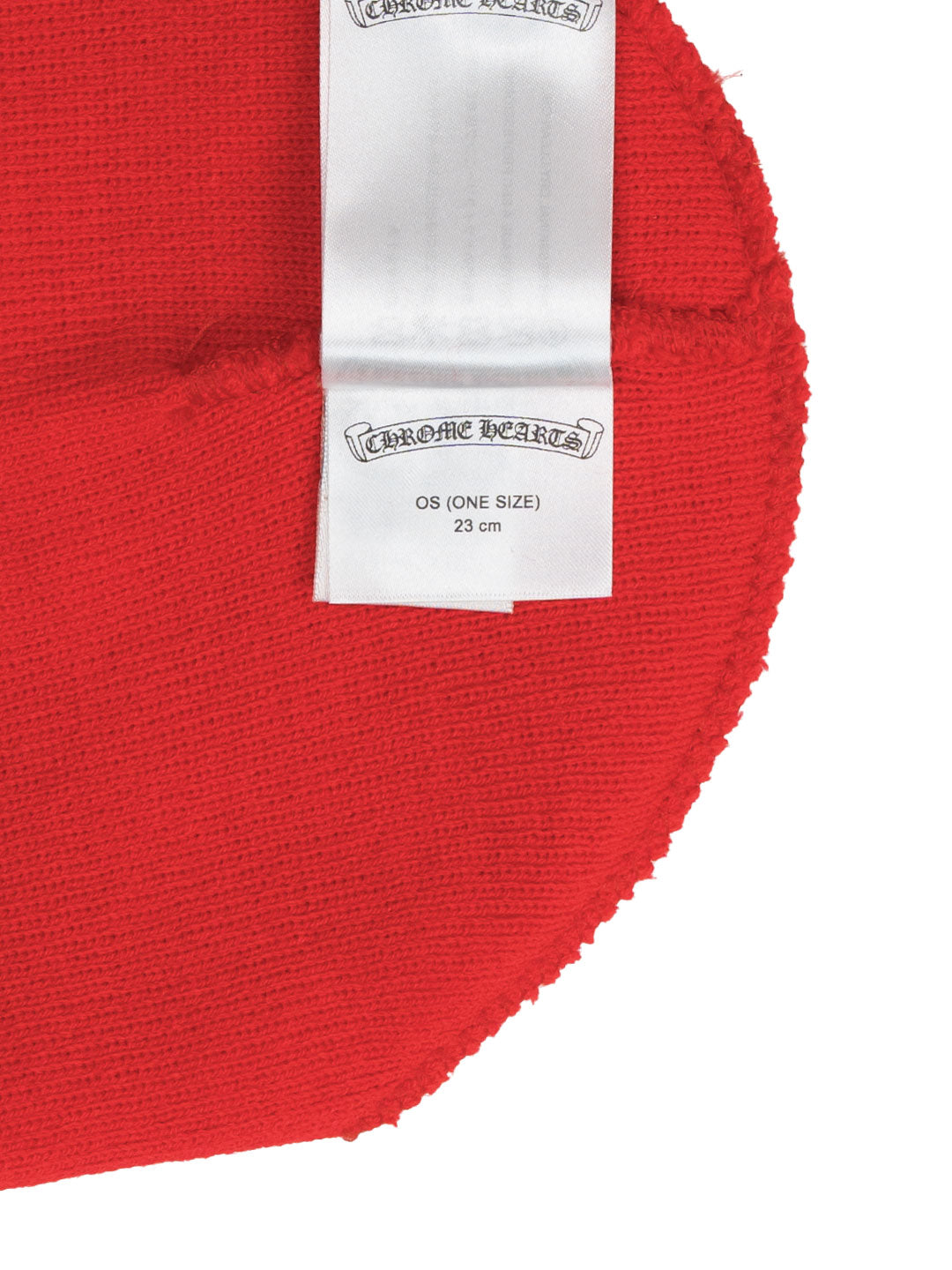 Chrome Hearts Triple Cross Beanie Red