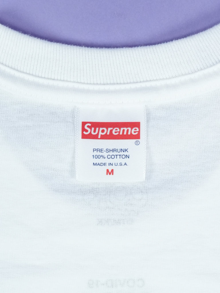 Supreme / Takashi Murakami COVID-19 Relief Box Logo Tee White