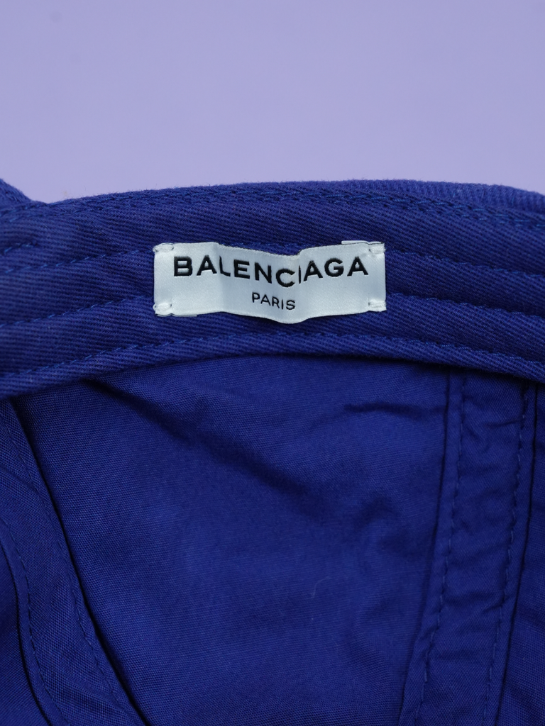 Balenciaga Political Campaign Cap Blue