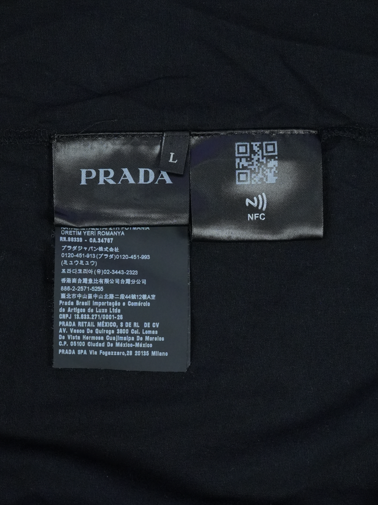 Prada Pocket T-Shirt Black