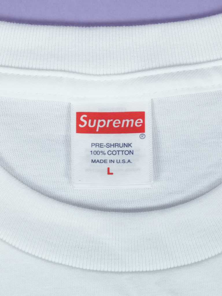 Supreme Shanghai Box Logo Tee White