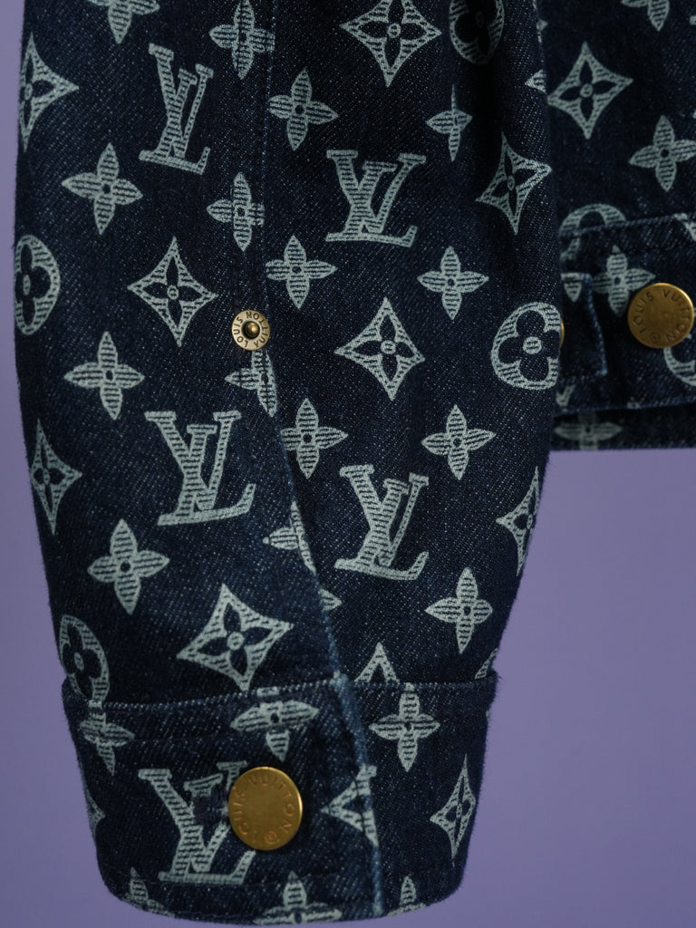 Louis Vuitton Monogram Denim Jacket (Kim Jones) Denim