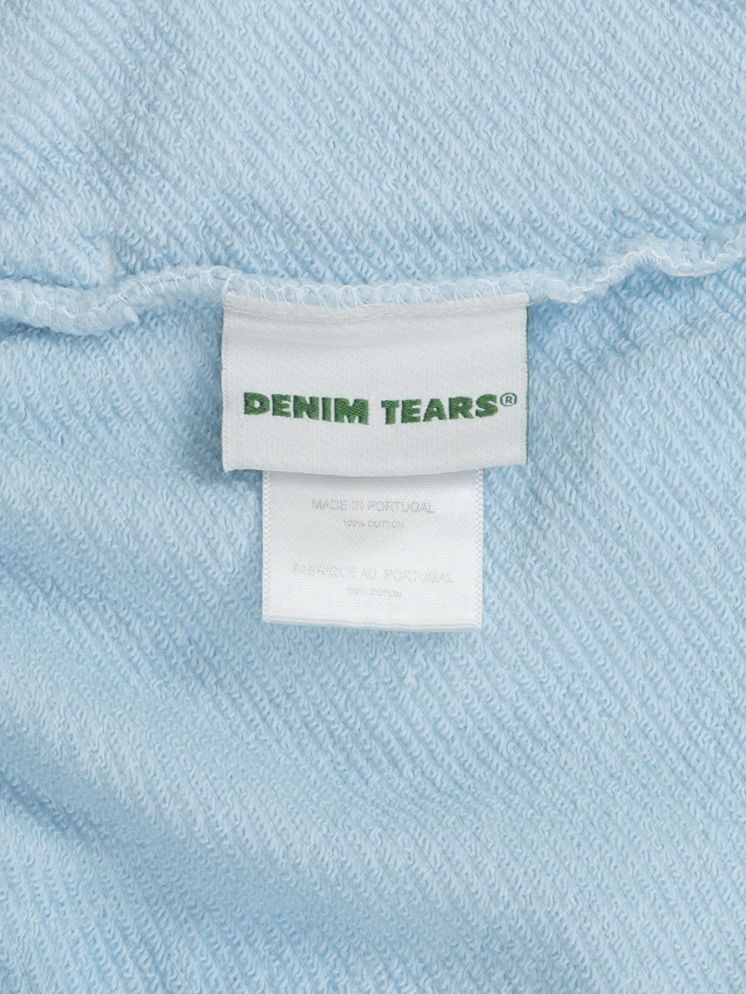 Denim tears Mono Cotton Wreath Sweatpants	Blue