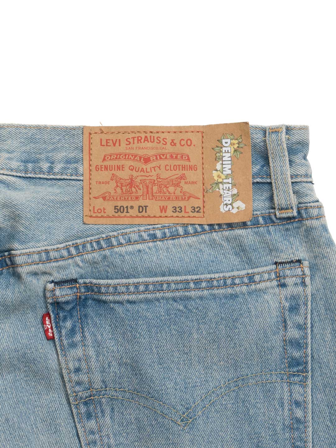 Denim Tears / Offset / Levi’s 501 Jean Light Wash