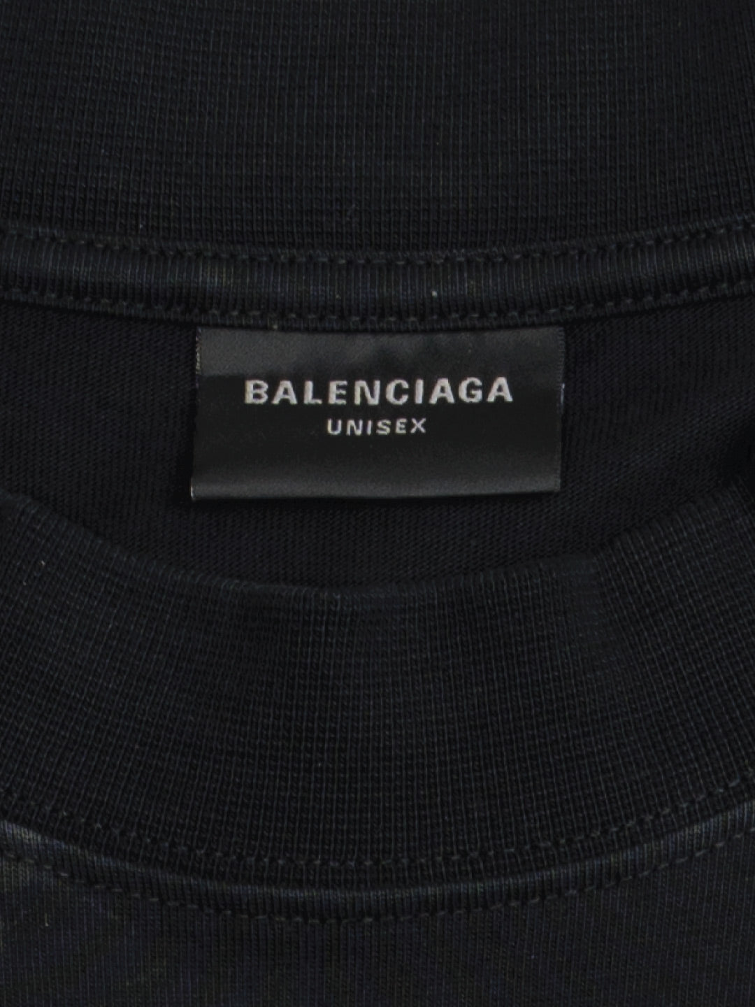 Balenciaga Heavy Metal T-Shirt Black