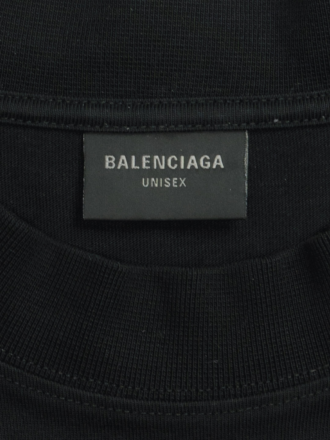 Balenciaga Heavy Metal T-Shirt Black