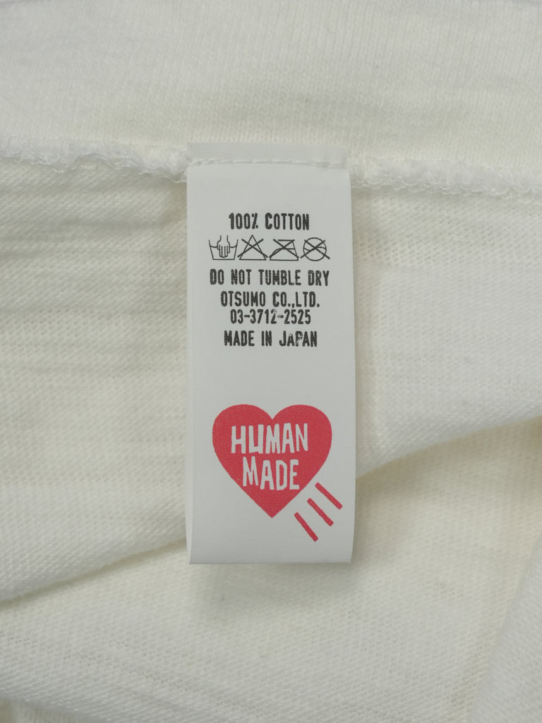 Human Made	/ Kaws #1 T-Shirt White